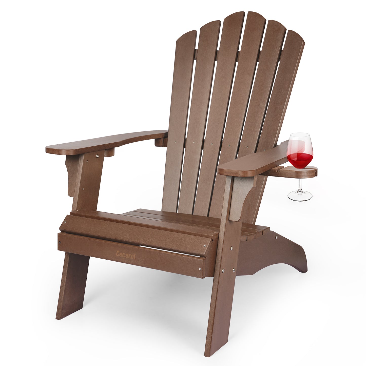 Cecarol Oversized Adirondack Chair - Coffee