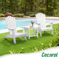 Cecarol Oversized Adirondack Chair - Blue