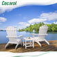 Cecarol Oversized Adirondack Chair - White