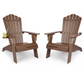Cecarol Oversized Adirondack Chair - White