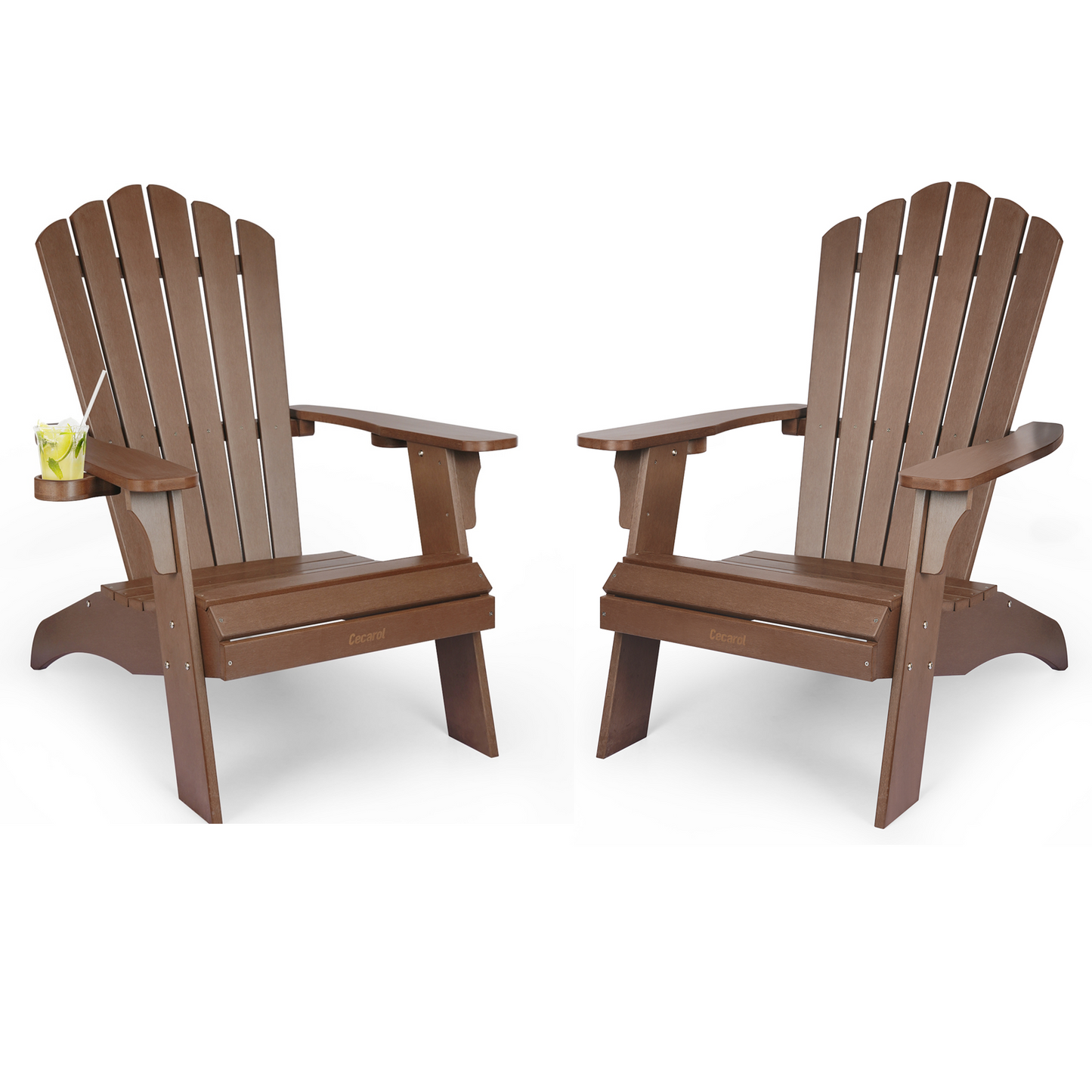 Cecarol Oversized Adirondack Chair - White