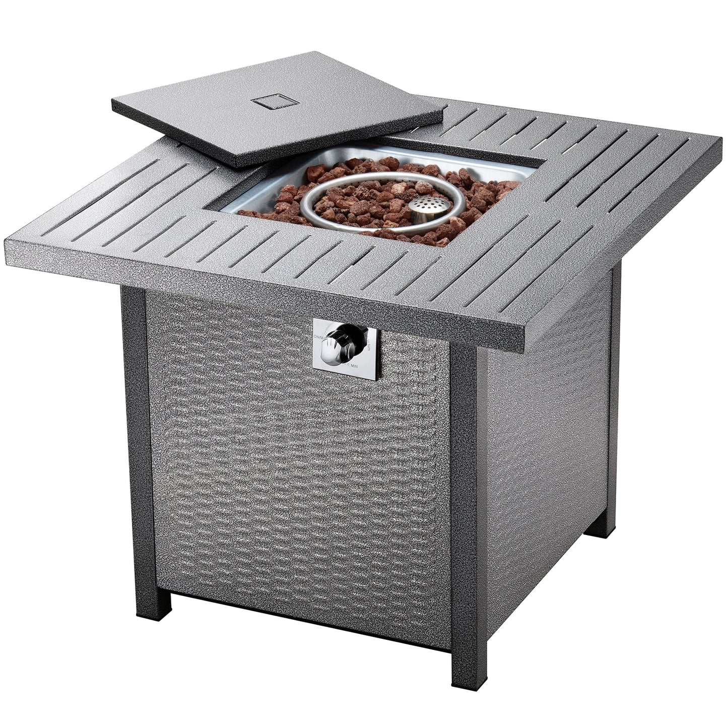 Cecarol Propane Fire Table-Sliver Grey