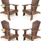 Cecarol Oversized Adirondack Chair - Blue
